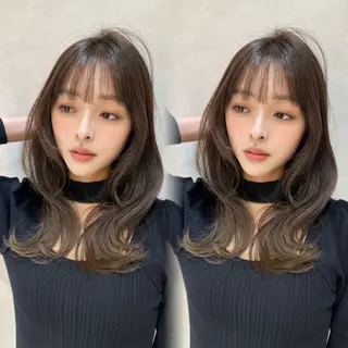 ミディアム lond rouge所属・🍂透明感カラー 美髪矯正　YUTOのヘアスタイル