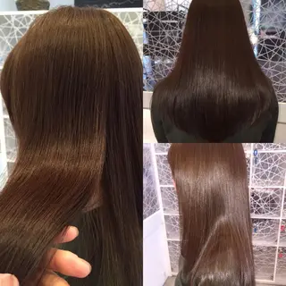 セミロング ロング カラー Re:ta KANZOのヘアスタイル