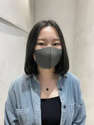 ショート カラー ✨くびれスタイル✨️ 戸嶋穂乃香のヘアスタイル