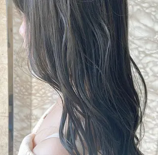 ロング カラー 地毛風艶カラー🌿 喜多夏海のヘアスタイル