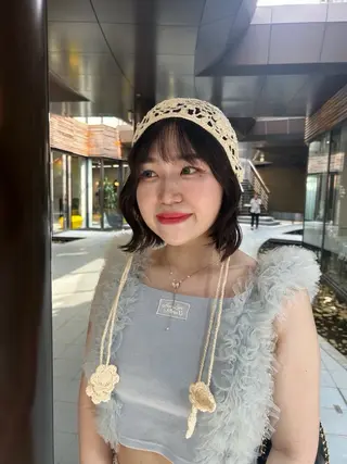 ミディアム Tia.所属・縮毛矯正／髪質改善 _MiMiのヘアスタイル