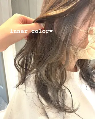 ミディアム Kanami/韓国風 /艶カラーのヘアスタイル