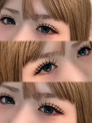 マツエク・マツパ 【那覇/束感まつ毛】 ｷｬﾒﾙのマツエク・マツパデザイン