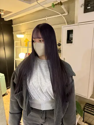 ロング カラー ヘアアレンジ 海外/ハイトーン🪽 ☯️ami☯️のヘアスタイル