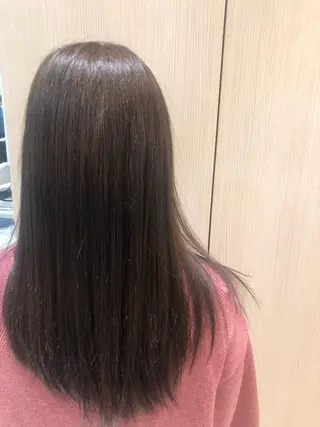 ロング カラー 韓国ヘアメイク🎀/ 縮毛矯正✨山本媛香のヘアスタイル