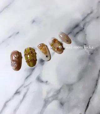 ネイル ﾈｲﾙﾙｰﾑﾘｯｶ 𝐦𝐚𝐲𝐮のネイルデザイン