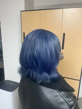 ミディアム tokute 中野真咲🐺のヘアスタイル