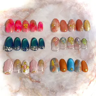 ネイル Liberta所属・森 まりなのネイルデザイン