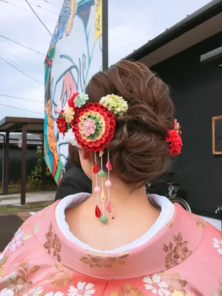 ヘアアレンジ YAP！HAIR所属・YAP！HAIR トコツメアヤノのヘアスタイル