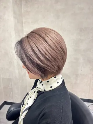 ショート KISS SWAN所属・KISSSWAN Remiのヘアスタイル