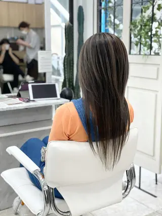 ロング カラー 相武台ショート特化 💐川崎希💐のヘアスタイル