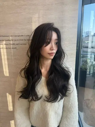 カラー 本場韓国ヘア特化 아이비/Aibiのヘアスタイル