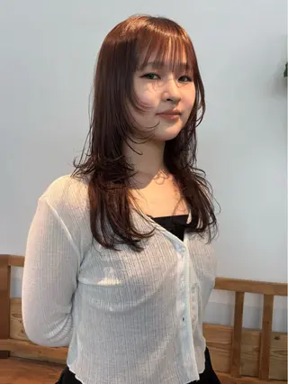 セミロング Fev YUZUのヘアスタイル