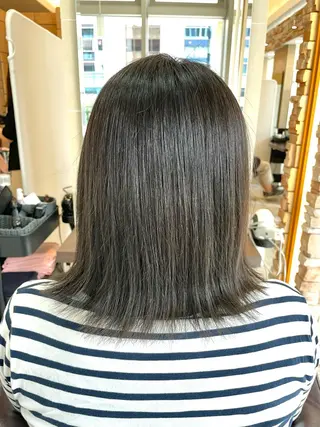 ミディアム 新籾 尚哉のヘアスタイル