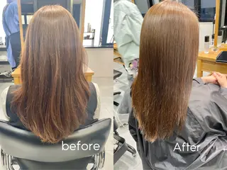 ロング カラー パーマ ✨横須賀髪質改善✨️ 加藤 百音のヘアスタイル