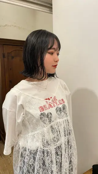 ミディアム カラー 原宿/ケパーマ 🧺ユウマのヘアスタイル