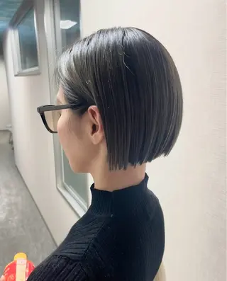 ショート 松井那津子 /ハイライトブリーチのヘアスタイル