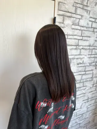 ミディアム りな/ツヤカラー/ 豊橋美容院のヘアスタイル