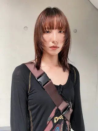 ミディアム ヘアアレンジ sano rikitoのヘアスタイル