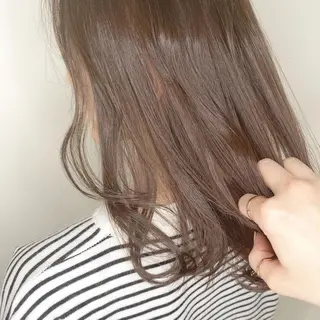 ミディアム 似合わせ提案サラ艶♡ 彩華のヘアスタイル