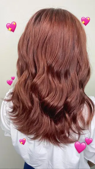 カラー benji所属・Hamatsu Misakiのヘアスタイル