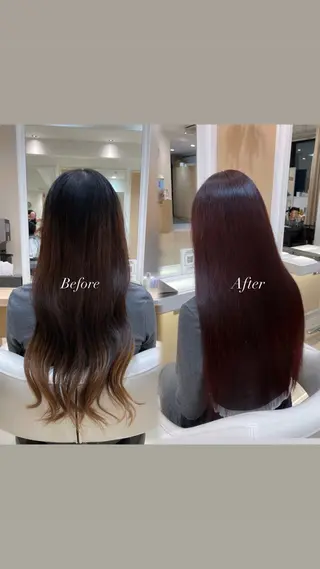 ロング カラー ☆Ash中目黒 浦野遥☆*。のヘアスタイル