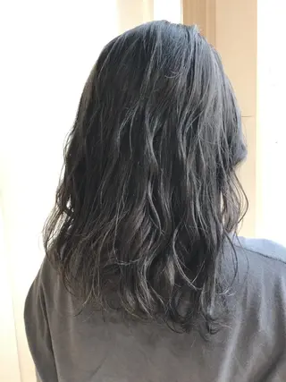 ミディアム カラー 横浜美容室／暖色系 michika🌹のヘアスタイル