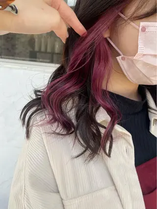 カラー 後藤 陽花子のヘアスタイル