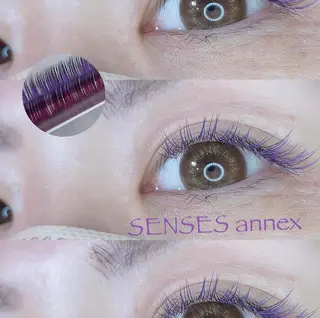 マツエク・マツパ SENSES_ WAKAのマツエク・マツパデザイン