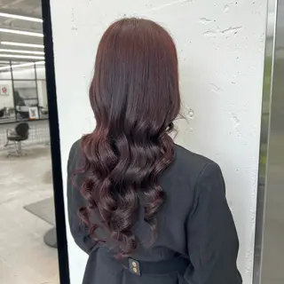 ロング カラー ヘアアレンジ 🎀ちさ🎀 JILLSTUDIOのヘアスタイル