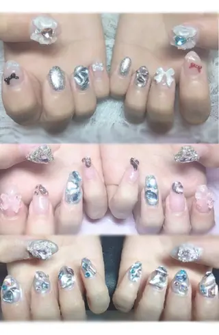 ネイル ほの＿ ʜᴀɴᴀのネイルデザイン