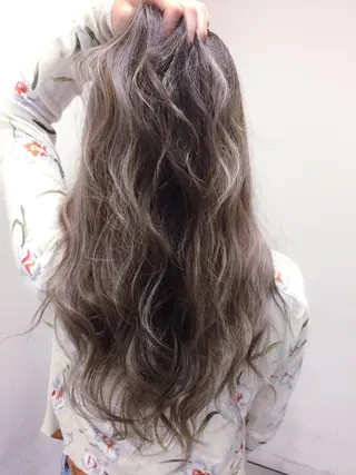 ロング カラー Hair mission【ヘアーミッション】心斎橋所属・エクステ／レイヤー 落合/心斎橋のヘアスタイル