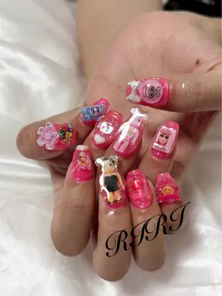 ネイル riri オーナーのネイルデザイン