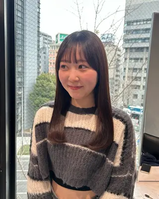 ロング 寺川留以 /カットモデル募集中のヘアスタイル