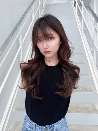 ロング 韓国ヘア/髪質改善 TAKAHIROのヘアスタイル