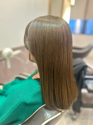 セミロング カラー key5階 イソムラのヘアスタイル