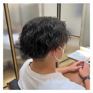 ショート パーマ メンズ まちだ ひとみのヘアスタイル