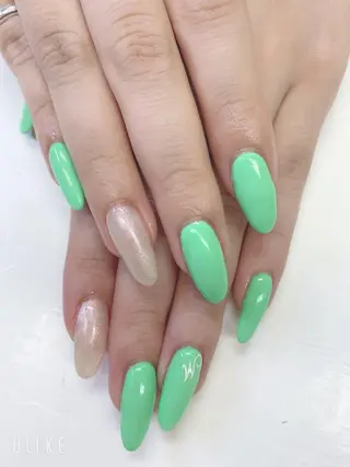 ミディアム JNA認定講師🌸 RIEのネイルデザイン