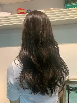 セミロング 大宮/山口 竣也のヘアスタイル