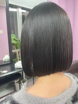 ショート 高尾亮輔/ ボブ特化美容師のヘアスタイル