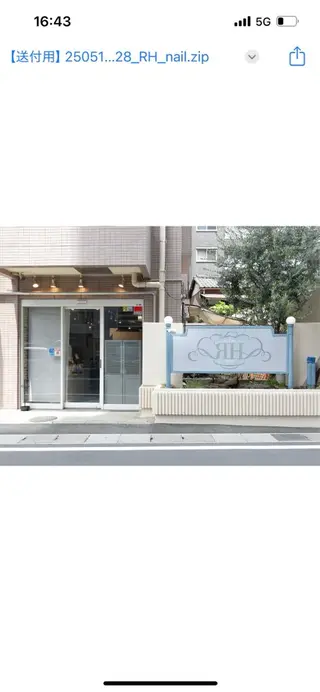 ネイル ЯH.nail JURIのネイルデザイン