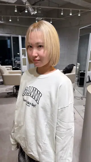 ショート Rem所属・ボブ/ fumino🎀のヘアスタイル