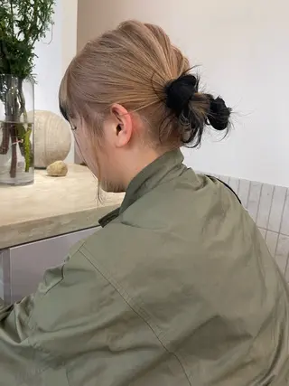 セミロング カラー Terve.野崎 真里奈のヘアスタイル