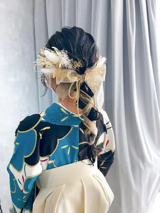 ロング ヘアアレンジ 池田 みのりのヘアスタイル