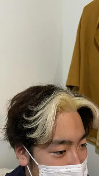 ショート カラー メンズ パーマ指名No.1 /Ryosuke.のヘアスタイル