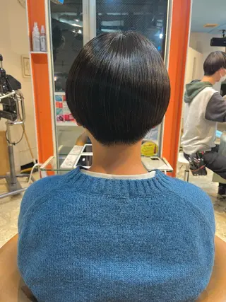 ショート うしだ かおるのヘアスタイル