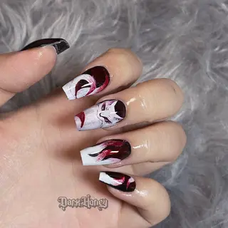 ネイル Dark honey スカルプ専門原宿店のネイルデザイン