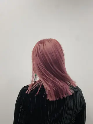 ミディアム Living所属・ヨシモトリョウ 髪質改善/美髪のヘアスタイル