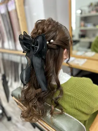 ロング 永澤 一輝のヘアスタイル