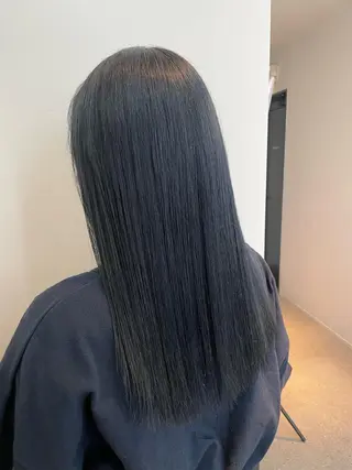 ロング カラー One By The Ect所属・ショート/脱白髪染め ☆宇﨑悠実のヘアスタイル